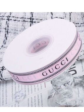 Macy's Pink Logo Ribbon Roll 40 yards